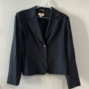 Talbots size 8 black blazer